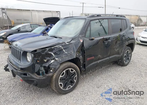2015 Jeep Renegade Trailhawk z USA, uszkodzony, nr VIN ZACCJBCT1FPB35003